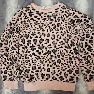 H&M Girls Leopard Sweater